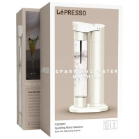 Lepresso Fizznest Sparkling Water Machine + CO2 CAPSULE